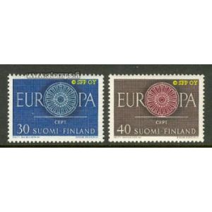 1960 Suomi, Eurooppa merkit **