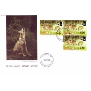 2002 FDC L. ATM 42, myyntisarja 0,50 - 0,60 - 0,90