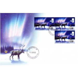 2002 FDC L. ATM 41, myyntisarja 0,50 - 0,60 - 0,90