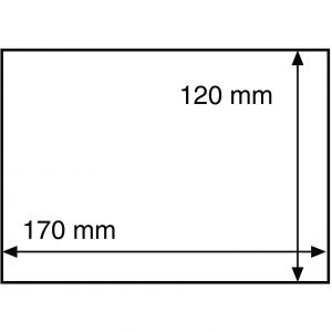 170x120mm 50kpl suojatasku kuorille/seteleille