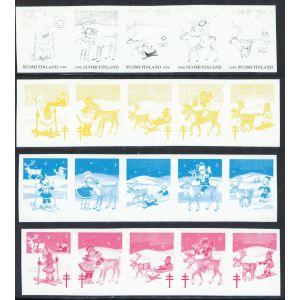 1986 Poro ja tonttu skaalasarja hammastamaton **