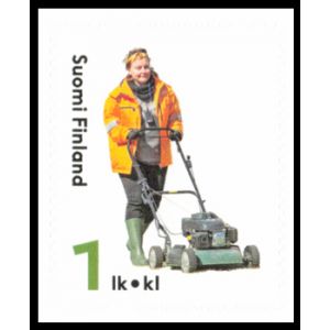 2016 Ruohonleikkaus L. 29 ** omakuvamerkki