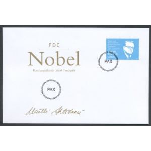 2008 FDC L. 1927 Rauhanpalkinto