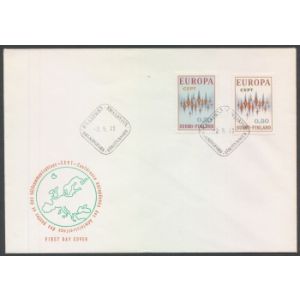 1972 FDC L.700-01 Eurooppa-merkit