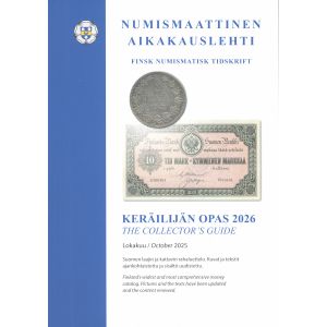Keräilijän opas 2026 -rahaluettelo