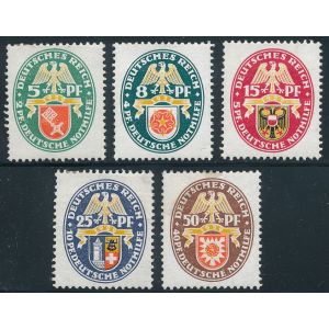 Reich Mi 430-434 **, pikku vika