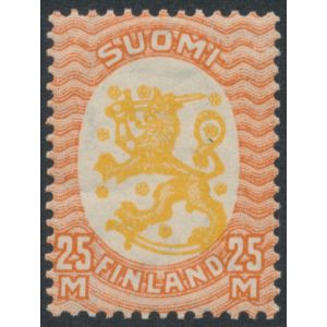 1925 25 markkaa W1 harvinainen ** (L. 124 BW1)