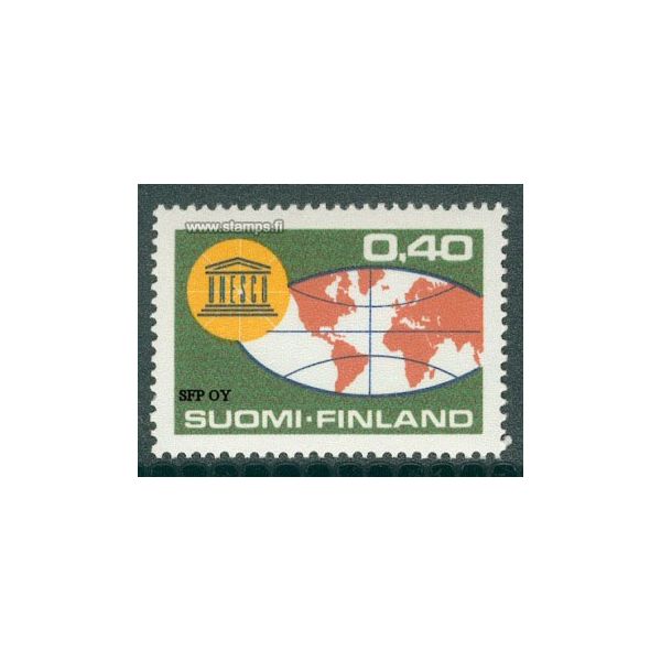 1966 Suomi, UNESCO ** | Suomen Filateliapalvelu Oy