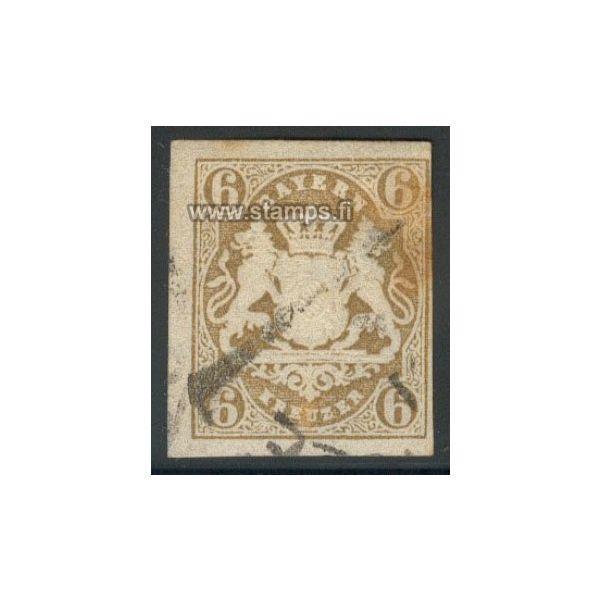 Bayern Mi 20 o, Mi 60EUR Philatelic Service of Finland