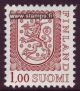 L.874 1,00mk brown lion yEG (874IIApEy) ** issue 1