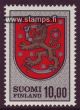 L.743 10,00mk Coat-of-arms of Finland yHa (743pHy)