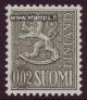 L.642 0,02mk olive-green lion 636Hax ** issue 1357