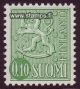 L.556 0,10mk darkgreen lion 556IIBpEyd ** issue 17