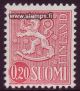 L.557 0,20mk light carmine lion 557Iy ** issue 162