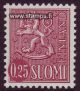 L.563 0,25mk darklila lion 563IIAxa ** issue 1481