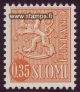 L.745 0,35mk orange-yellow lion 745IIAy ** issue 1