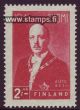 1941 Suomi, 2mk Ryti WII 19mm ** 45€