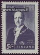 1941 Suomi, 5mk Ryti WII 25mm **