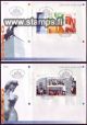 2000 FDC L.1497-1504 Helsinki jubilee booklet