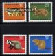 BRD Mi 549-52 ** animals