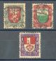 Switzerland Mi 149-51 o