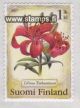 Finland, L.1830 ** Candlestick lily