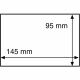 145x95mm 50kpl suojatasku kuorille/seteleille