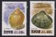 North Korea Mi 3598-3599A seashells **