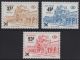 Belgium post parcel stamps Mi 64-66 **