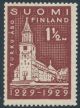 1929 Turku 1½ mk W4 HARVINAINEN KÄYTTÄMÄTÖN!