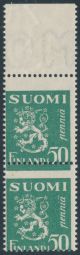 1932 (L. 176) 50 penniä ** pystypari HAMMASTESIIRTYMÄLLÄ!