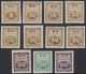 Czechoslovakia Mi 1-11 * East Silesia postage due