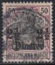 German post in Turkey Mi 42 o