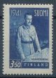 1941 Finland, 3,50mk Mannerheim WI 25mm **