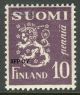 1930 (L. 144) 10 penniä ** violetti
