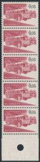 1963 Bus parcel stamps 0,05 mk ** booklet page, x-