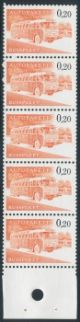 1963 Bus parcel stamps 0,20 mk ** booklet page, y-