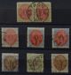 Danish West Indies stamp lot (8)