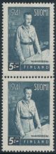 1941 Suomi, 5 mk Mannerheim WII 19mm ja 25mm pari 