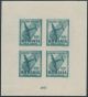 Romania Mi 1100 ** sheet of four stamps