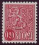 L.557 issue 1564 0,20mk carmine lion