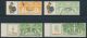 1929 - 1931 neljä erilaista mainoslipuketta o
