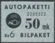 1949 Autopaketti 50 markkaa L.4 **