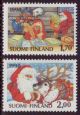 1990 Suomi, L.1121-2 ** Joulu