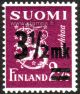 1943 (L. 277) 3½ / 2,75 markkaa ** violetti