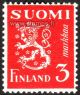1945 (L. 296) 3 markkaa ** punainen
