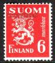 1945 (L. 299) 6 markkaa ** punainen