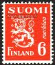 1947 (L. 323) 6 markkaa ** oranssi