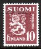 1950 (L. 380) 10 markkaa ** violetinruskea