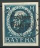 Bayern Mi 168B o, Mi 50EUR